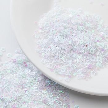 Καλύτερη τιμή 4 χιλιοστά Hollow Plum Sequins Flower Nail Sequins Glitter Paillettes for Manicure DIY Craft Wedding Decorating κομφετί