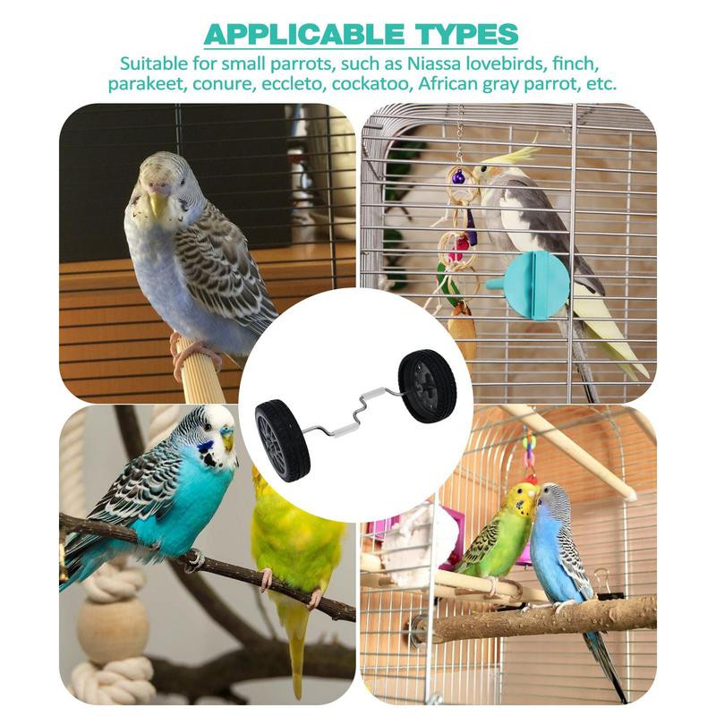 Putnu rotaļlietas papagailīšiem Putnu apmācības rotaļlietas Trick Prop Rotaļlieta Līdzsvara automašīna Noderīga putnu izlūkošanas Trick Prop Rotaļlieta Droša žubītei