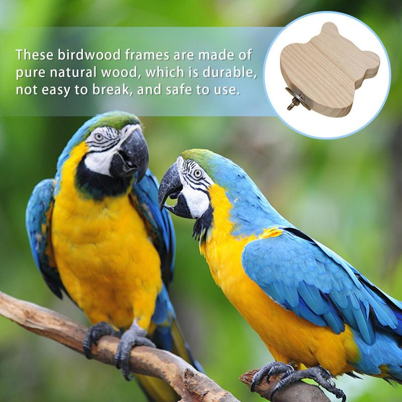 Papagailis asara platforma Koka papagailis platforma putnu asaru statīvs Rotaļlieta vingrošanai Kanāriju salu papagailim Cockatiel Papagailis zvirbulis