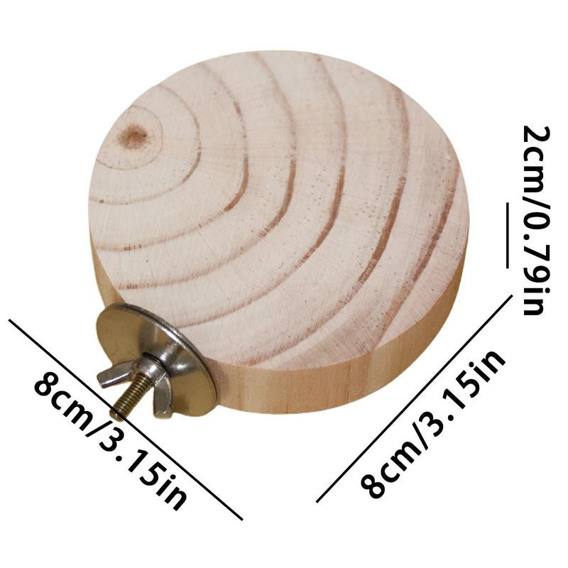 Papagailis asara platforma Koka papagailis platforma putnu asaru statīvs Rotaļlieta vingrošanai Kanāriju salu papagailim Cockatiel Papagailis zvirbulis