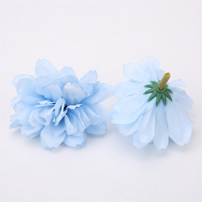 10/20gab 6CM mākslīgais sniega lotosa viltus zieds mājas dekorēšanai siena zīda ziedi kāzu ballītes vainags DIY amatniecība mākslīgie ziedi