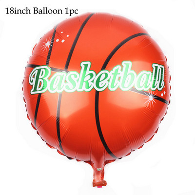 Baschet Tema petrecere desene animate Veselă de unică folosință Farfurii de hârtie Cești Balon Baby Shower Aniversare Adult Party Decor Supplies