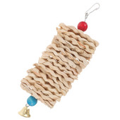 Putni Rotaļlietas Papagailis Košļāt Interesanti Mazs Piekārts Papagailis Būris Aksesuāri Kukurūzas miziņa Smieklīgi Mājdzīvnieku Košļāšana