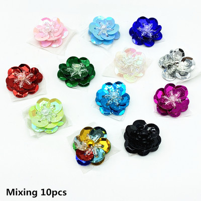 10gab 18mm vizuļi Ziedi Roku darbs Šūšana Plakani Muguras ielāpi DIY Kāzu Amatniecība Apavi Somas Apģērba aksesuāri Matēts #RoLi