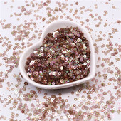 3 mm sequin PVC plakana apaļa brīva matēta flitera paletes Šūšana Kāzu amatniecība Sieviešu apģērbi Aksesuāri Lentejuelas Para Coser