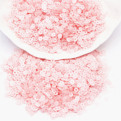 3 mm sequin PVC plakana apaļa brīva matēta flitera paletes Šūšana Kāzu amatniecība Sieviešu apģērbi Aksesuāri Lentejuelas Para Coser