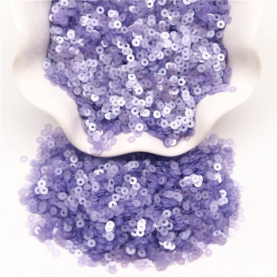3 mm sequin PVC plakana apaļa brīva matēta flitera paletes Šūšana Kāzu amatniecība Sieviešu apģērbi Aksesuāri Lentejuelas Para Coser