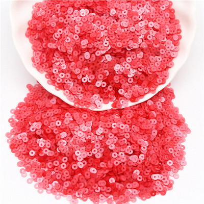 3 mm sequin PVC plakana apaļa brīva matēta flitera paletes Šūšana Kāzu amatniecība Sieviešu apģērbi Aksesuāri Lentejuelas Para Coser