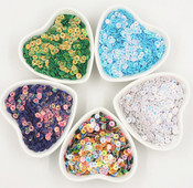 10g/iepakojumā 6mm Saules zieds, apaļš plakans, reljefs sequins PVC Paillette Art sequin DIY šūšana kāzu amatniecība Lentejuelas aksesuāri