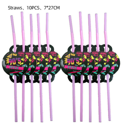 80. gadu 90. gadu ballīšu galda piederumu komplekts 1980. gadu dzimšanas dienas hiphopa ballīšu galda dekorācijas piederumi Atpakaļ uz 80. gadiem Papīra šķīvji Salvetes Dakša