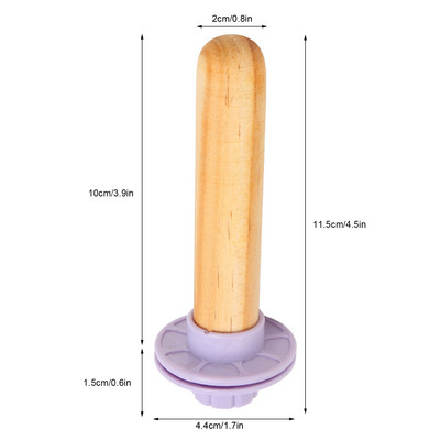 Koka putnu asari ķepu slīpēšanai dekoratīvs papagaiļu statīvs