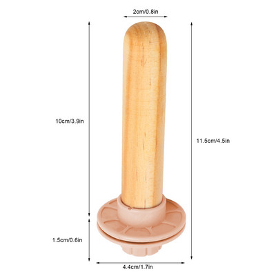 Koka putnu asari ķepu slīpēšanai dekoratīvs papagaiļu statīvs
