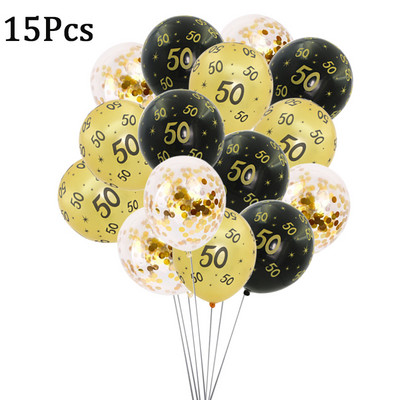 1 maisiņš Zelta svītru papīra salmiņi 30. numurs 40. 50. 60. vērtnes glāzes pieaugušajiem, daudz laimes dzimšanas dienā dzērienu salmiņi balonu ballītes dekorācija