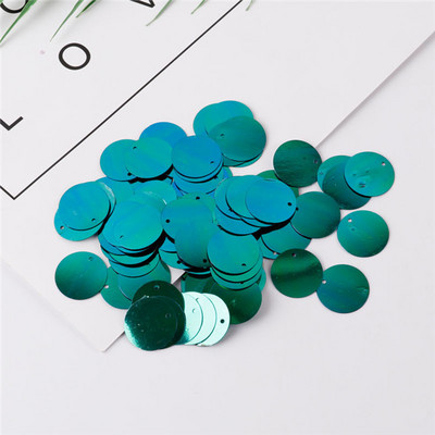 10g/partija 6mm 8mm 10mm sequin plakana apaļa mala caurums brīvi vizuļi karfiem bērniem deju kleita DIY dekorācija lentejuelas planas