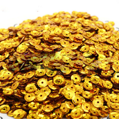 10 grami iepakojumā 6mm DIY roku darbs krāsu lāzera ieliekti sequins sequins apģērbu aksesuāri materiāls iepakojums rotaslietas aksesuāri