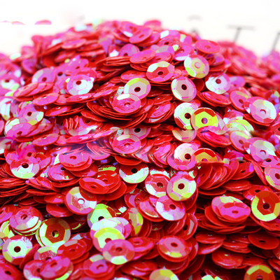 10 grami iepakojumā 6mm DIY roku darbs krāsu lāzera ieliekti sequins sequins apģērbu aksesuāri materiāls iepakojums rotaslietas aksesuāri