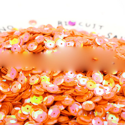 10 grami iepakojumā 6mm DIY roku darbs krāsu lāzera ieliekti sequins sequins apģērbu aksesuāri materiāls iepakojums rotaslietas aksesuāri