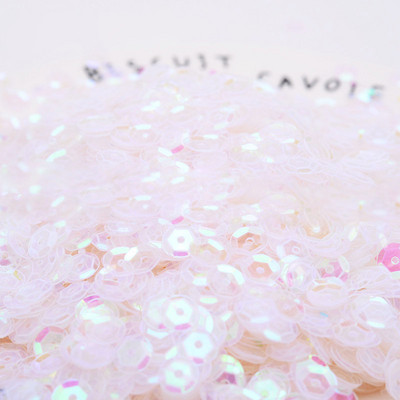 10 grami iepakojumā 6mm DIY roku darbs krāsu lāzera ieliekti sequins sequins apģērbu aksesuāri materiāls iepakojums rotaslietas aksesuāri