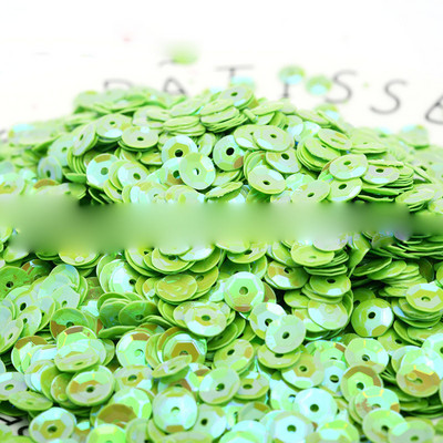 10 grami iepakojumā 6mm DIY roku darbs krāsu lāzera ieliekti sequins sequins apģērbu aksesuāri materiāls iepakojums rotaslietas aksesuāri