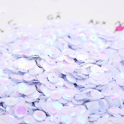 10 grami iepakojumā 6mm DIY roku darbs krāsu lāzera ieliekti sequins sequins apģērbu aksesuāri materiāls iepakojums rotaslietas aksesuāri