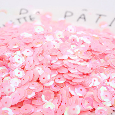 10 grami iepakojumā 6mm DIY roku darbs krāsu lāzera ieliekti sequins sequins apģērbu aksesuāri materiāls iepakojums rotaslietas aksesuāri