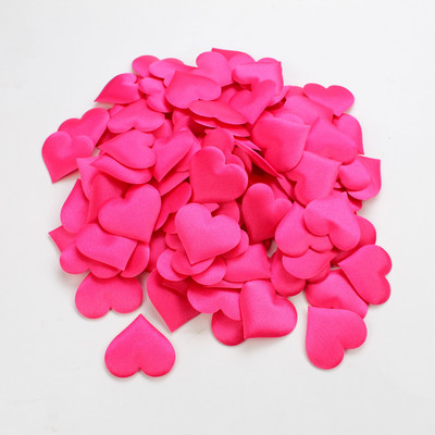 200gb 15mm 25mm 35mm 50mm polsterētas sirds aplikācijas Kāzu ballīte Mājas dekorēšana DIY Dāvana Ziedi Galvassegas Rotaļlietas Amatniecība Plāksteri