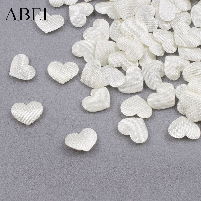 200gb 15mm 25mm 35mm 50mm polsterētas sirds aplikācijas Kāzu ballīte Mājas dekorēšana DIY Dāvana Ziedi Galvassegas Rotaļlietas Amatniecība Plāksteri