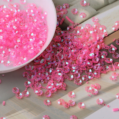 10g/iepakojumā 3mm glāze PVC apaļa caurspīdīga kristāla vaļīgi vizuļi šūšana kāzu amatniecība sievietēm bērniem DIY apģērbu nagu aksesuāri