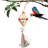 Παπαγάλος που αναζητά τροφή Παιχνίδι Parakeet Bird Perch Chewing Toy Bird Chew Toys Perch Stand For Parrotlet Conure Lovebird Budgies