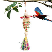 Bird Chew Toys Bird Perch Parakeet Toy Chewing Toy Bird Chew Παιχνίδια Πέρκα Βάση για Parrotlet Conure Lovebird Budgies