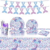 Nāras skalas veids dzimšanas dienas rotājumi ballītēm Vienreizlietojami galda piederumi Papīra salvetes Krūzes Šķīvji Reklāmkarogs Galdauti Salmi