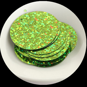 iSequins 25 mm lieli apaļi vizuļi amatniecībai DIY Hologrammas lāzera fliteri Juvelierizstrādājumu izgatavošana Vēderdeju kleita Šūt Aksesuāri