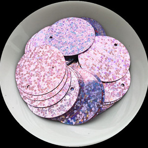 iSequins 25 mm lieli apaļi vizuļi amatniecībai DIY Hologrammas lāzera fliteri Juvelierizstrādājumu izgatavošana Vēderdeju kleita Šūt Aksesuāri