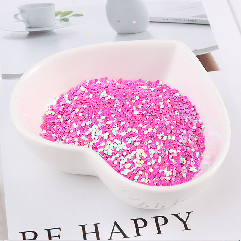 10 g/partija Īpaši plāns 1-3 mm punktu formas vizuļi nagu mākslas mirdzumi Mini Paillettes videi draudzīgs PET fliteru nagu apdares materiāls