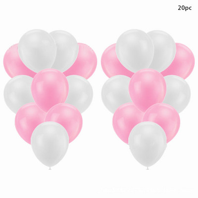 Balts Xrown Swan Vienreizlietojamie galda piederumi Rozā šķīvji Salvetes Daudz laimes dzimšanas dienā ballītes dekors Bērnu meitene 1. gulbja mazuļa duša