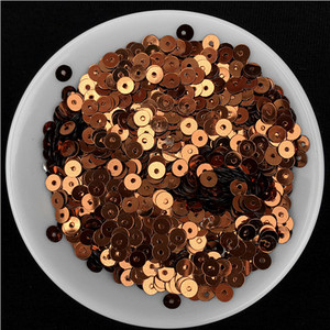 10g (2000gab.) 4 mm centrālais caurums sequins, slaids, plakans, apaļš PVC brīvs fliteris Pailletes DIY šūšana kāzu amatniecība 160 krāsas ir pieejamas