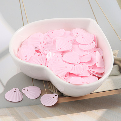 iSequins 200Gb 13mm jūras gliemežvāku forma fliteri Paillettes DIY šūšanas izrotājumi atradumi kāzu amatniecība, sieviešu auduma aksesuāri