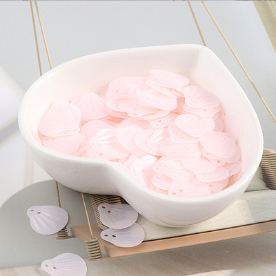 iSequins 200Gb 13mm jūras gliemežvāku forma fliteri Paillettes DIY šūšanas izrotājumi atradumi kāzu amatniecība, sieviešu auduma aksesuāri