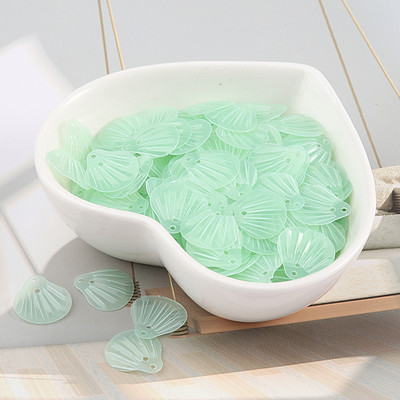 iSequins 200Gb 13mm jūras gliemežvāku forma fliteri Paillettes DIY šūšanas izrotājumi atradumi kāzu amatniecība, sieviešu auduma aksesuāri