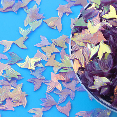 20 g zeltaini matētas nāriņas astes pailletes, vaļīgas vizuļi amatniecībai DIY Giltter nagu mākslas dekoru konfeti aksesuāri