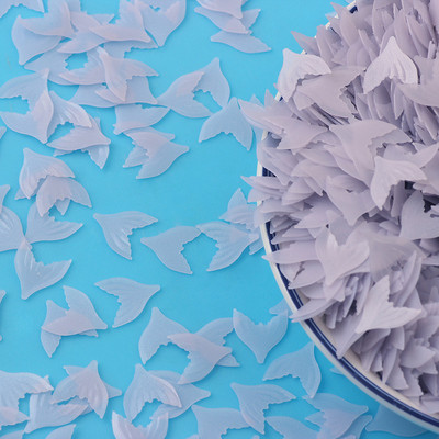 20 g zeltaini matētas nāriņas astes pailletes, vaļīgas vizuļi amatniecībai DIY Giltter nagu mākslas dekoru konfeti aksesuāri