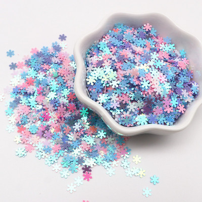 Sequin Glitter Mix Flower Star Heart Dot Formas vaļīgi vizuļi Shaker Card Nail Art Scrapbook Dekorācija Aplauzums Konfeti