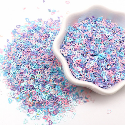 Sequin Glitter Mix Flower Star Heart Dot Formas vaļīgi vizuļi Shaker Card Nail Art Scrapbook Dekorācija Aplauzums Konfeti