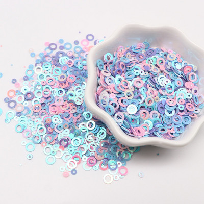 Sequin Glitter Mix Flower Star Heart Dot Formas vaļīgi vizuļi Shaker Card Nail Art Scrapbook Dekorācija Aplauzums Konfeti