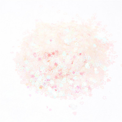 Sequin Glitter Mix Flower Star Heart Dot Formas vaļīgi vizuļi Shaker Card Nail Art Scrapbook Dekorācija Aplauzums Konfeti