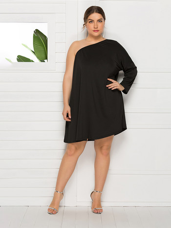 2022 Plus Size Γυναικεία Ρούχα για Φόρεμα με θήκη Casual Street Fashion Άνοιξη Καλοκαίρι Φορέματα με κοντό μανίκι με κλίση