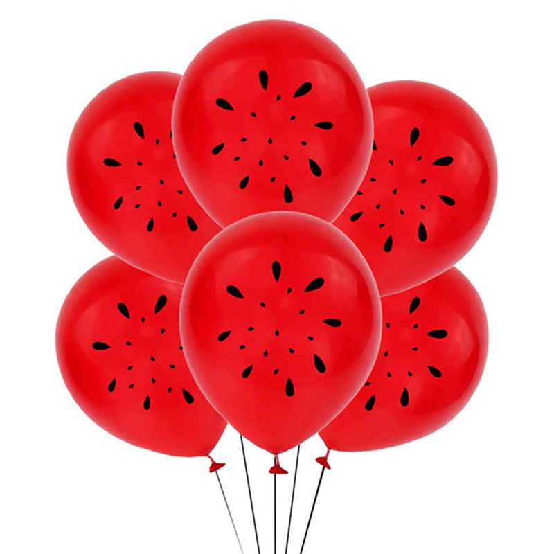 Arbūzu ballītes galda piederumi Vienreizējās lietošanas salvetes Papīra šķīvji Krūzes Vasaras meiteņu 1. dzimšanas dienas bērnu duša Arbūzu ballītes piederumi