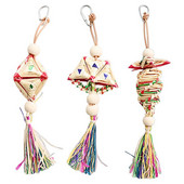 Putnu smalcināšana lopbarības meklēšanas rotaļlietas Košļājamā rotaļlieta Putnu sasmalcināta papīra putnu būris mīlas putnam Conure Budgies Papagaiļu cockatiel