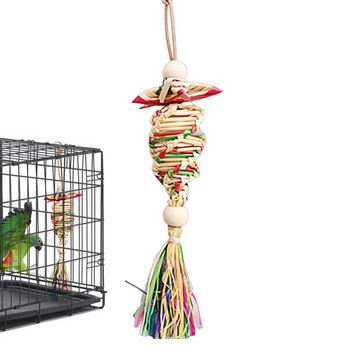 Bird Shredding Searching for food Toy Chewing Toy Bird Shredded Paper Bird Cage for Lovebird Conure Budgies Parrotlet Cockatiel