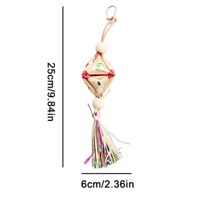 Putnu smalcināšana lopbarības meklēšanas rotaļlietas Košļājamā rotaļlieta Putnu sasmalcināta papīra putnu būris mīlas putnam Conure Budgies Papagaiļu cockatiel